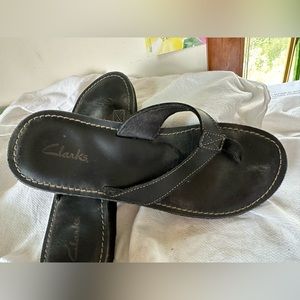 Clarks 9.5 or 10 leather sandal